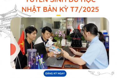 TUYỂN SINH DU HỌC NHẬT BẢN THÁNG 7/2025